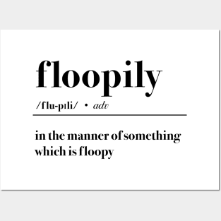 Floopily Posters and Art